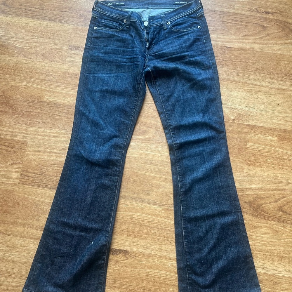 Citizens Of Humanity Dark Blue flare Jeans